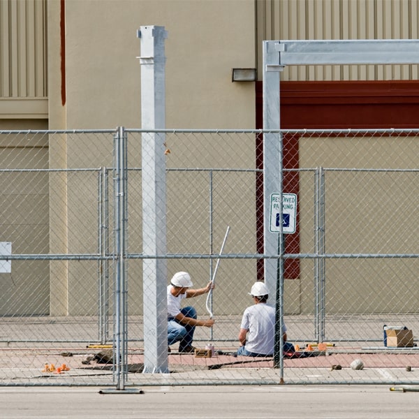 how long can i rent the temporary fence for my construction site or event in Clarence Center New York